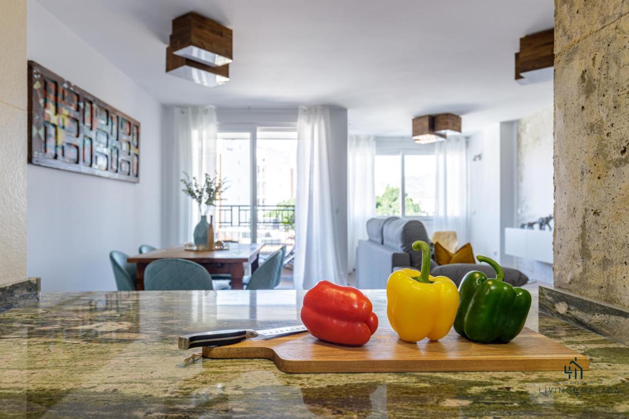 Appartamento Living4Malaga Theatre Square Terrace Esterno foto